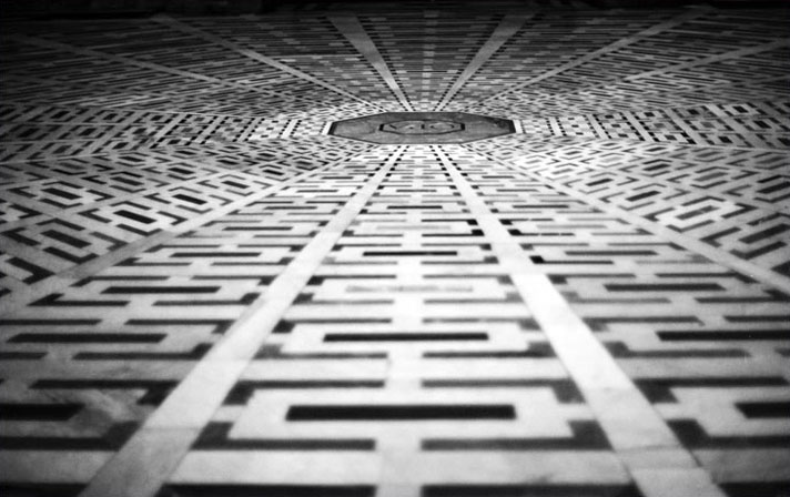 Floor of the Duomo in Florence, Italy